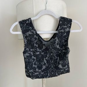 Topshop crop tank